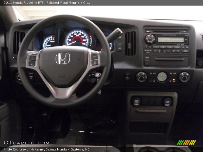 Dashboard of 2011 Ridgeline RTS