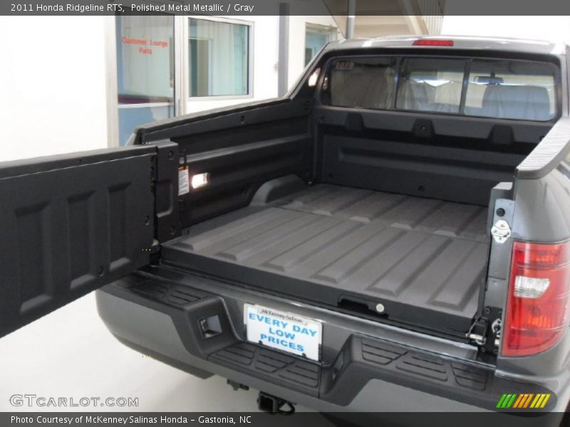 Polished Metal Metallic / Gray 2011 Honda Ridgeline RTS