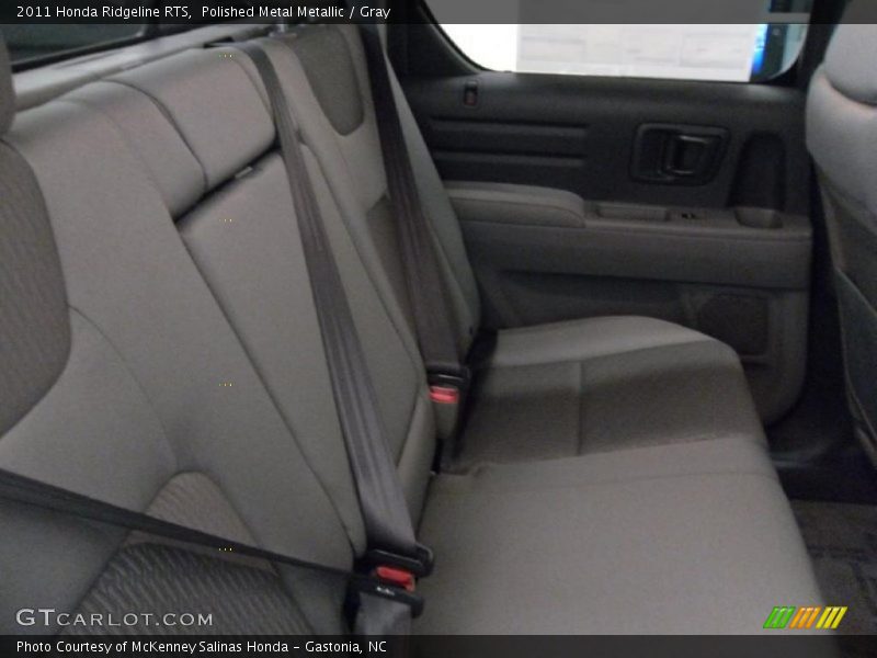  2011 Ridgeline RTS Gray Interior