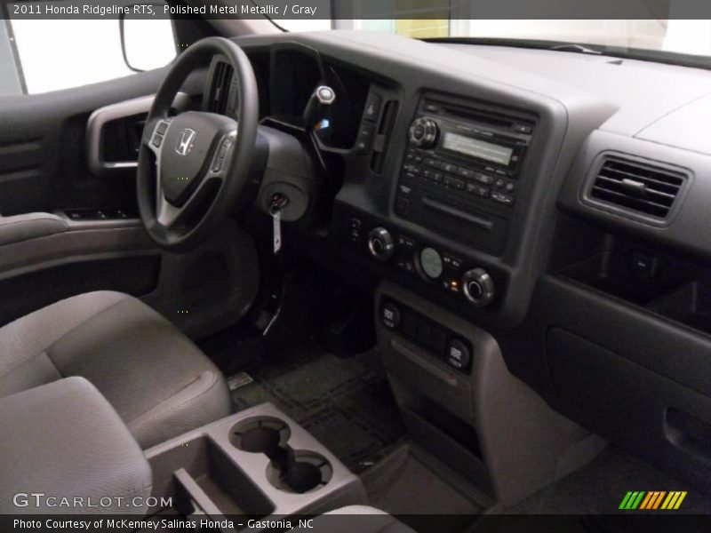 Dashboard of 2011 Ridgeline RTS