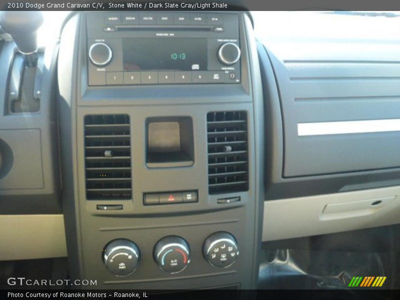 Controls of 2010 Grand Caravan C/V