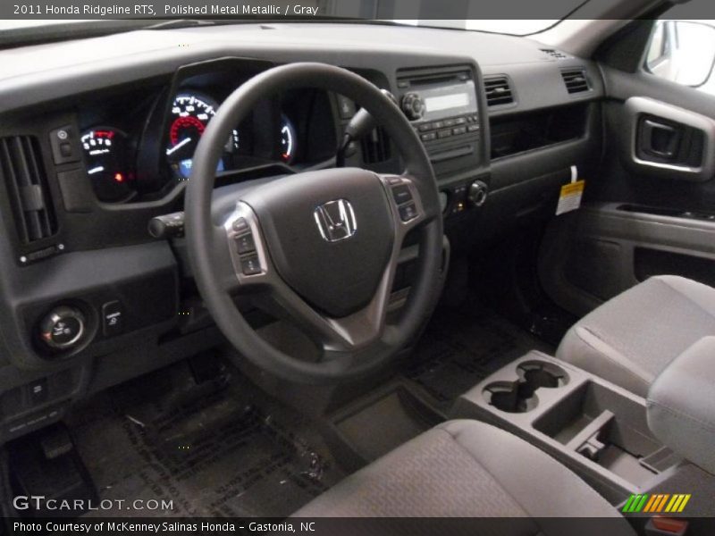 Dashboard of 2011 Ridgeline RTS