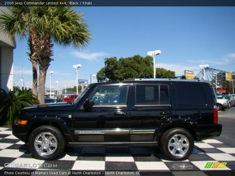 Black / Khaki 2006 Jeep Commander Limited 4x4