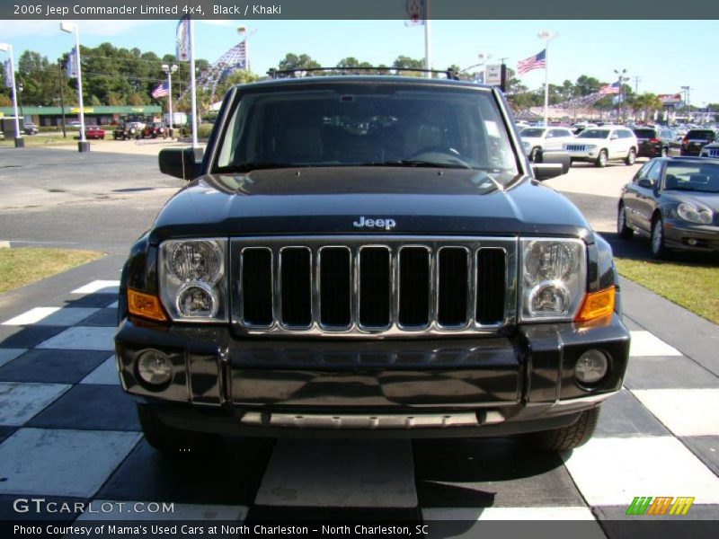 Black / Khaki 2006 Jeep Commander Limited 4x4