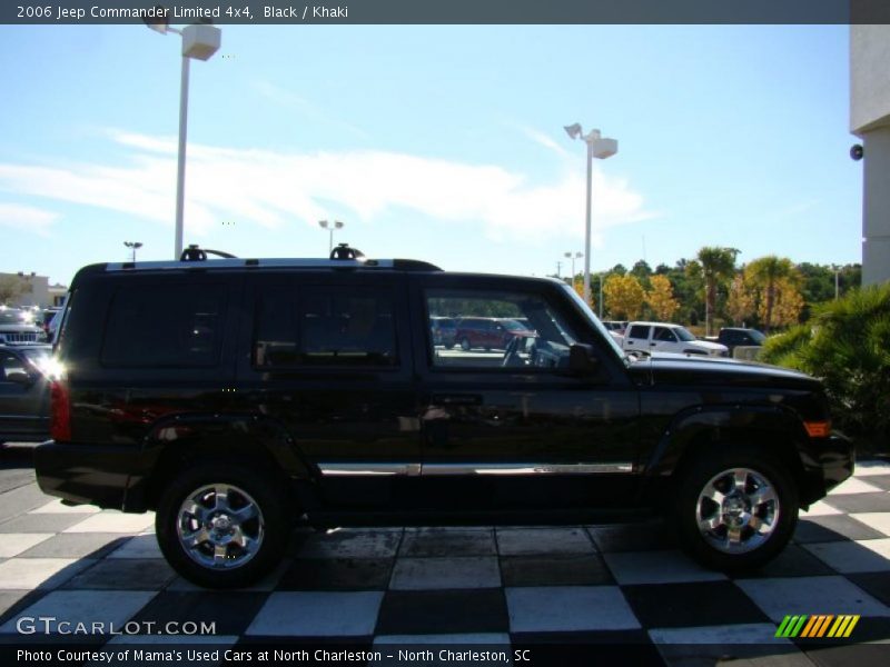 Black / Khaki 2006 Jeep Commander Limited 4x4