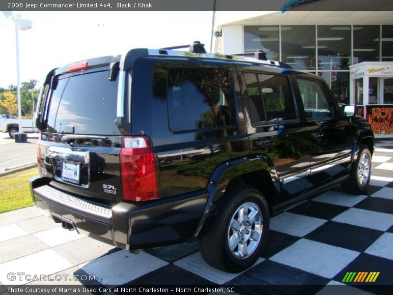 Black / Khaki 2006 Jeep Commander Limited 4x4
