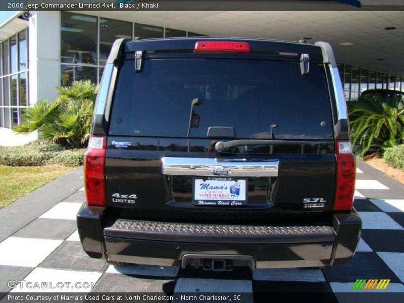 Black / Khaki 2006 Jeep Commander Limited 4x4
