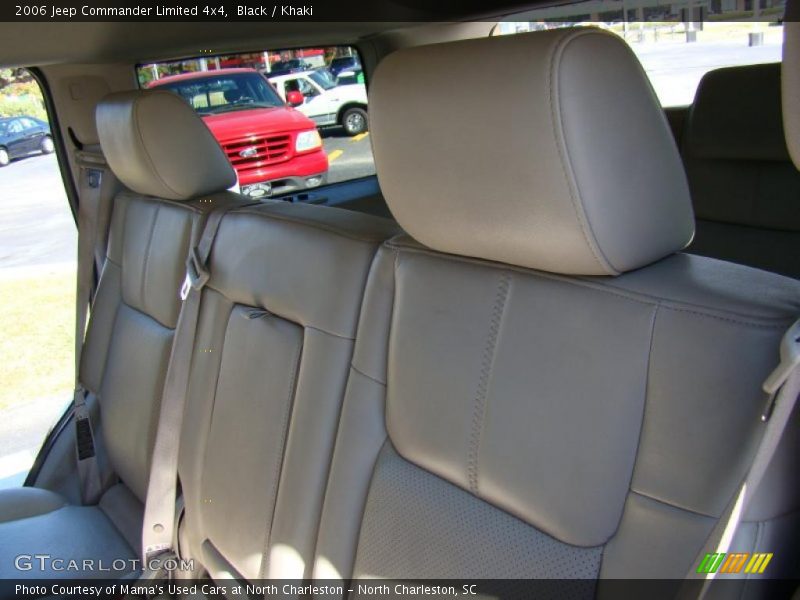 Black / Khaki 2006 Jeep Commander Limited 4x4