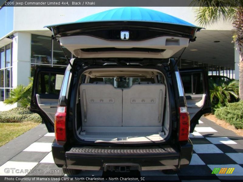 Black / Khaki 2006 Jeep Commander Limited 4x4