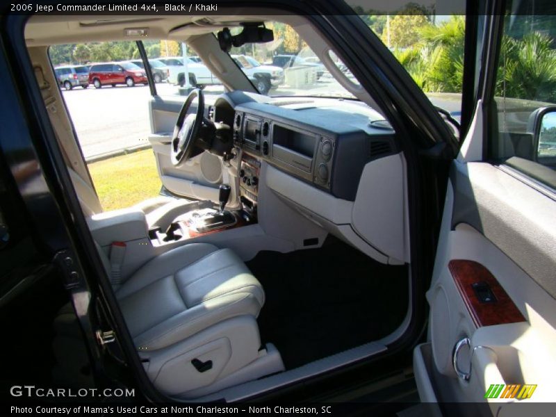 Black / Khaki 2006 Jeep Commander Limited 4x4