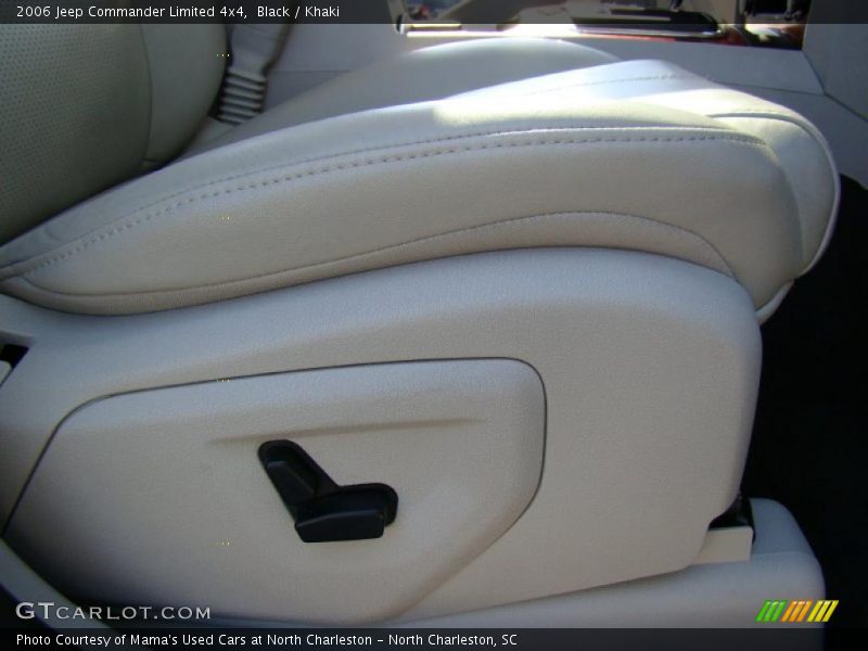 Black / Khaki 2006 Jeep Commander Limited 4x4