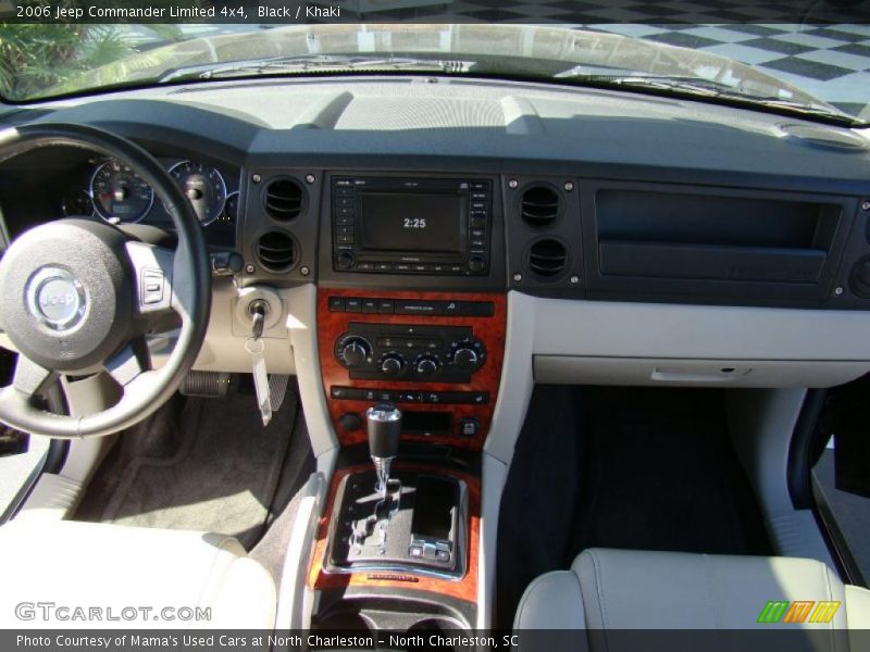 Black / Khaki 2006 Jeep Commander Limited 4x4