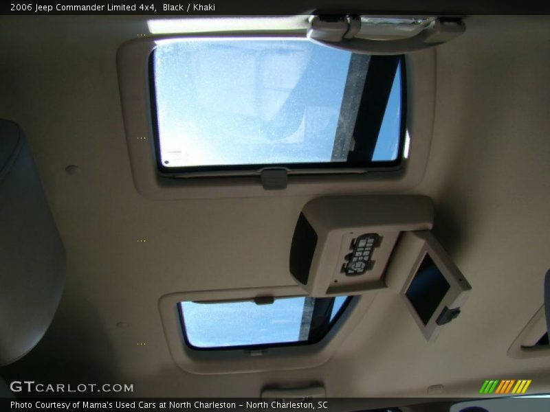 Black / Khaki 2006 Jeep Commander Limited 4x4