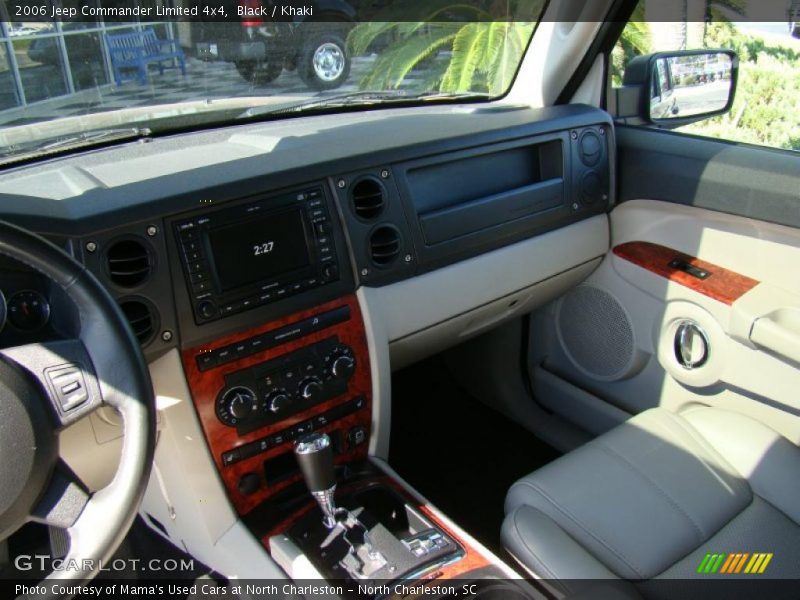 Black / Khaki 2006 Jeep Commander Limited 4x4
