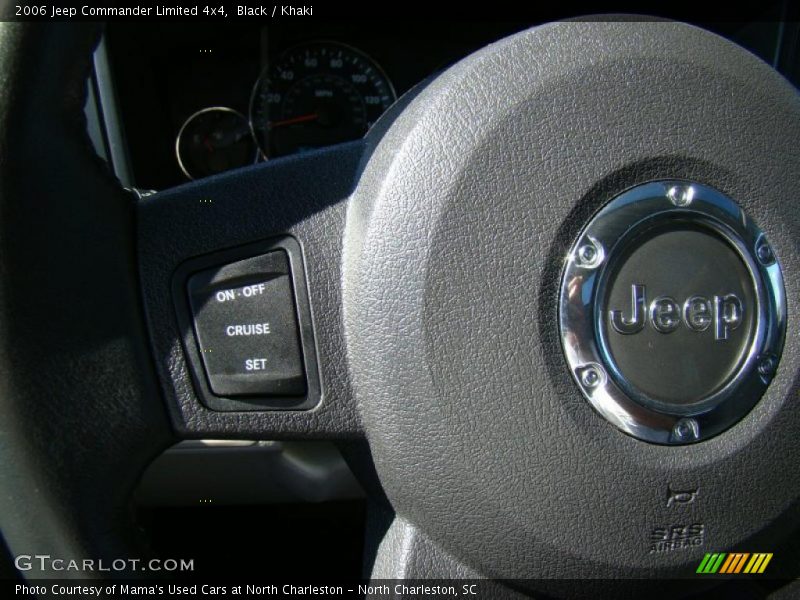 Black / Khaki 2006 Jeep Commander Limited 4x4