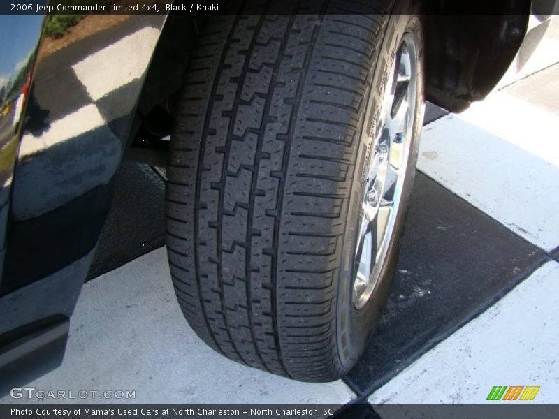 Black / Khaki 2006 Jeep Commander Limited 4x4