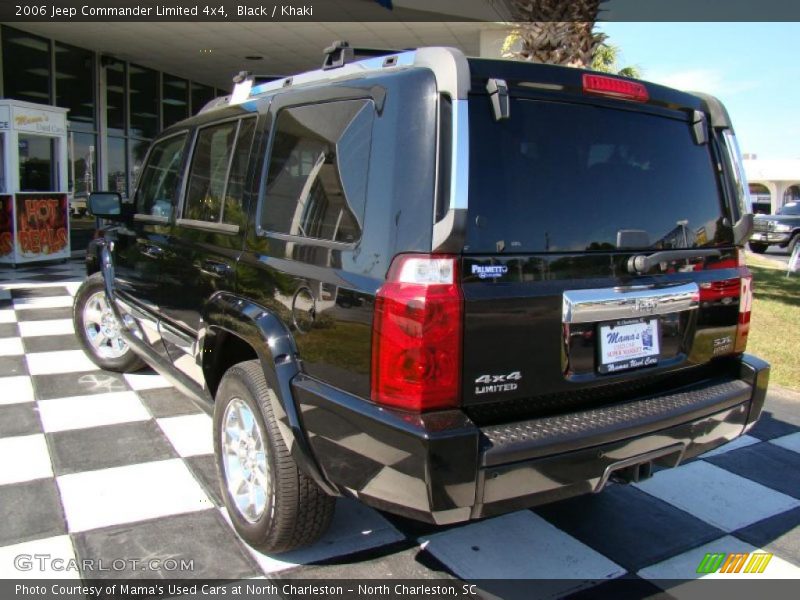 Black / Khaki 2006 Jeep Commander Limited 4x4