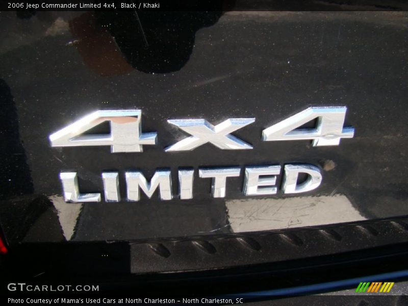 Black / Khaki 2006 Jeep Commander Limited 4x4