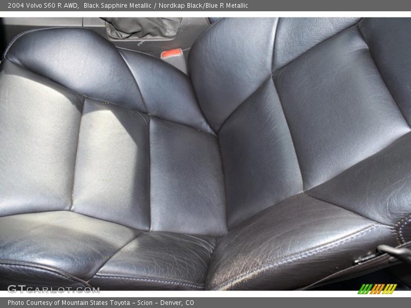 Black Sapphire Metallic / Nordkap Black/Blue R Metallic 2004 Volvo S60 R AWD