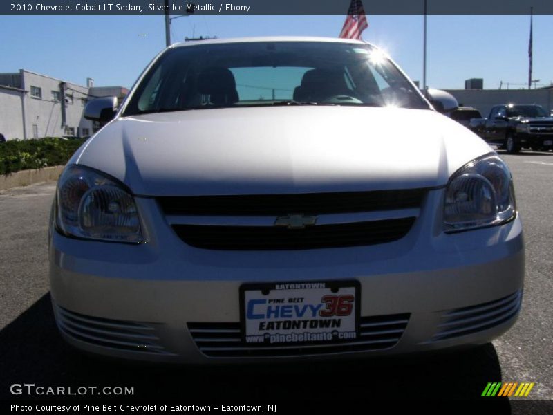 Silver Ice Metallic / Ebony 2010 Chevrolet Cobalt LT Sedan