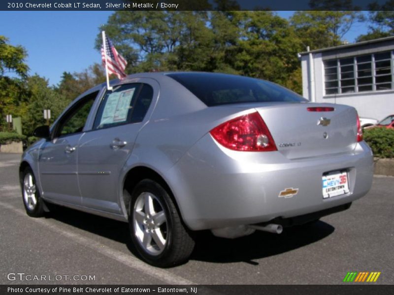 Silver Ice Metallic / Ebony 2010 Chevrolet Cobalt LT Sedan