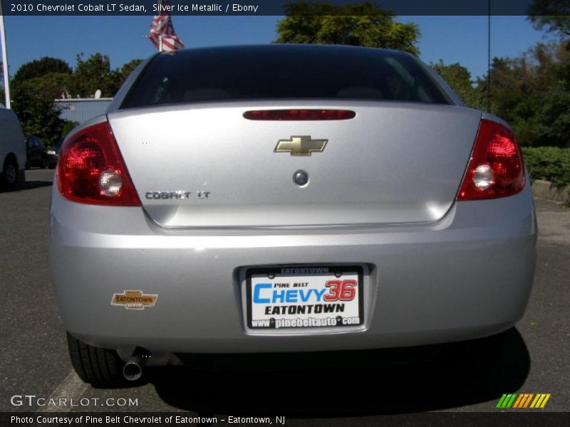 Silver Ice Metallic / Ebony 2010 Chevrolet Cobalt LT Sedan