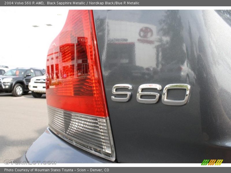 Black Sapphire Metallic / Nordkap Black/Blue R Metallic 2004 Volvo S60 R AWD
