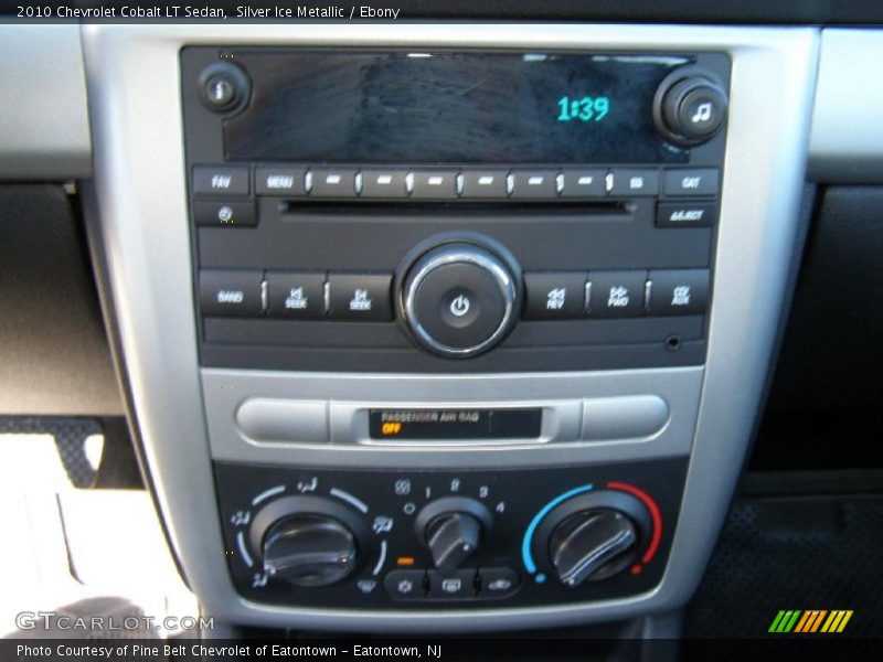 Silver Ice Metallic / Ebony 2010 Chevrolet Cobalt LT Sedan