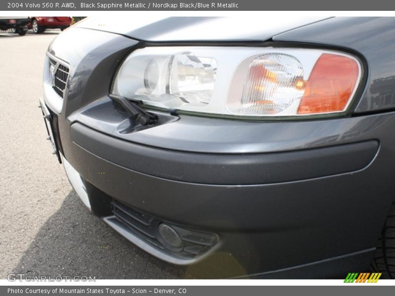 Black Sapphire Metallic / Nordkap Black/Blue R Metallic 2004 Volvo S60 R AWD