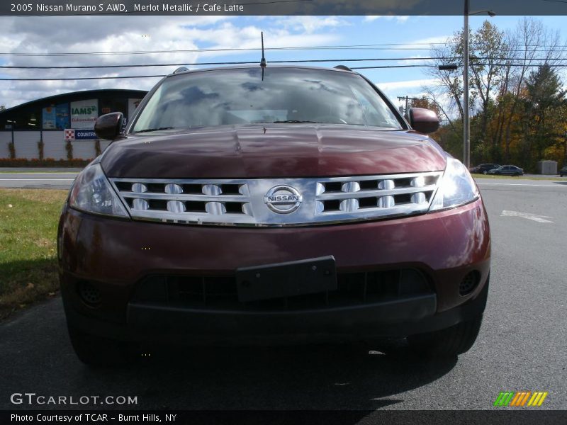 Merlot Metallic / Cafe Latte 2005 Nissan Murano S AWD