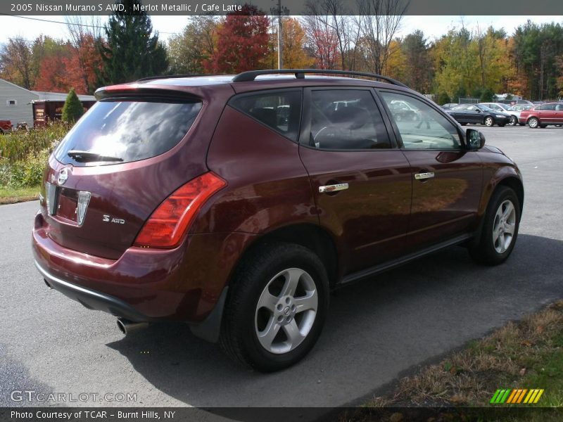 Merlot Metallic / Cafe Latte 2005 Nissan Murano S AWD