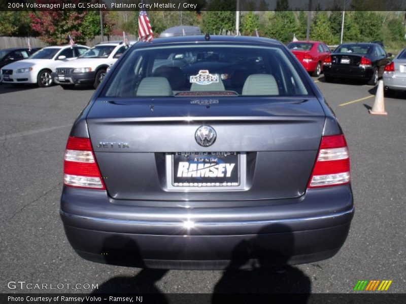Platinum Grey Metallic / Grey 2004 Volkswagen Jetta GL Sedan