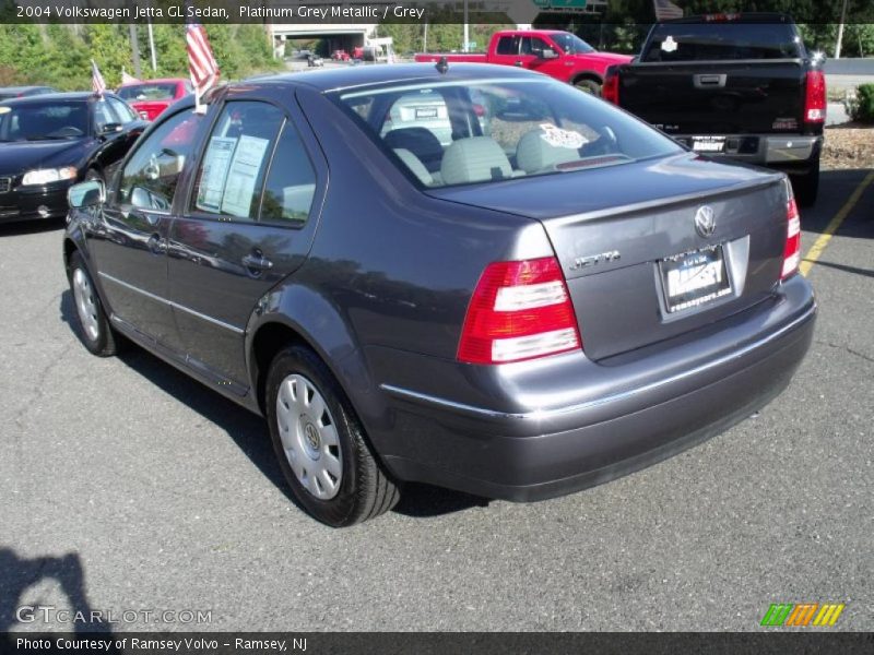 Platinum Grey Metallic / Grey 2004 Volkswagen Jetta GL Sedan