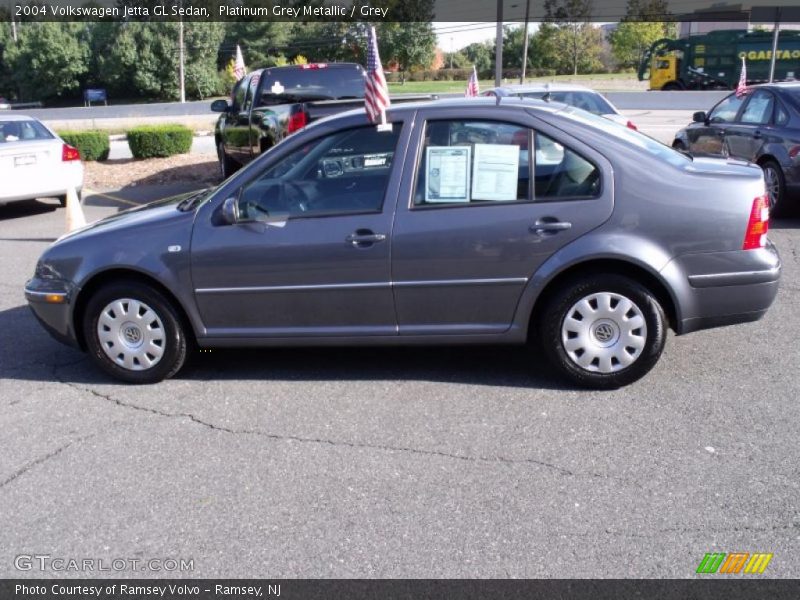 Platinum Grey Metallic / Grey 2004 Volkswagen Jetta GL Sedan