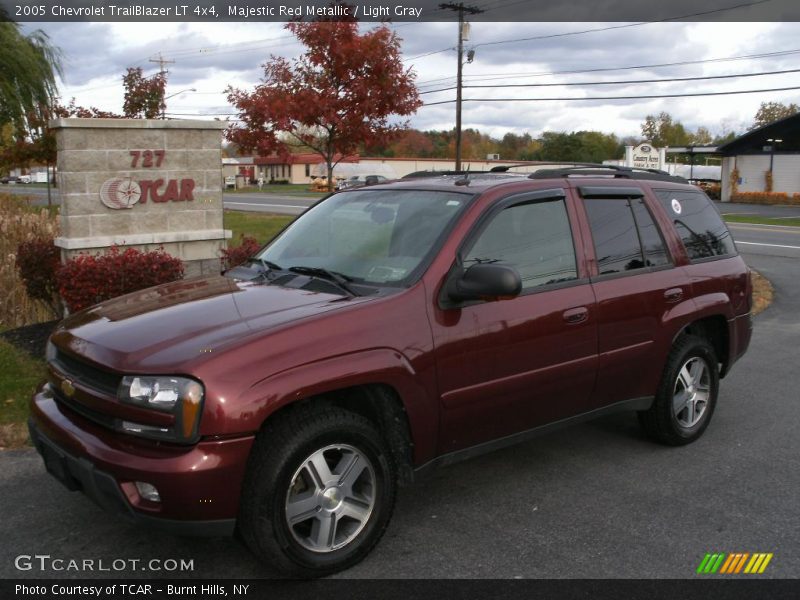 Majestic Red Metallic / Light Gray 2005 Chevrolet TrailBlazer LT 4x4