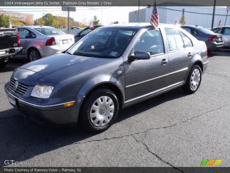 Platinum Grey Metallic / Grey 2004 Volkswagen Jetta GL Sedan