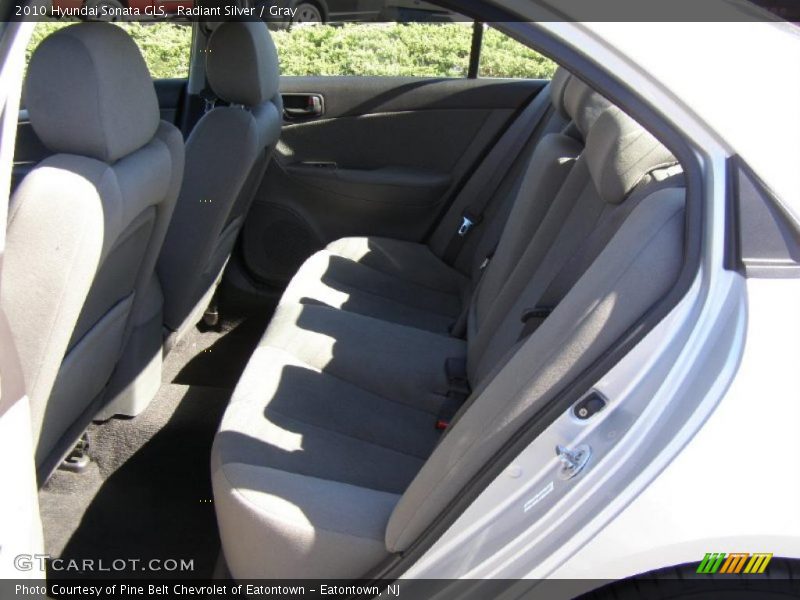 Radiant Silver / Gray 2010 Hyundai Sonata GLS