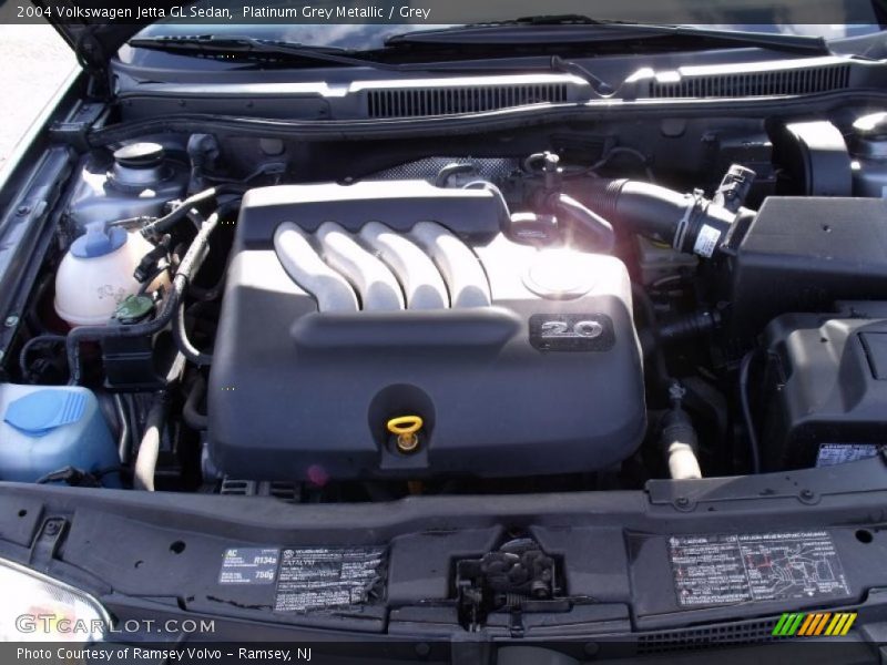 Platinum Grey Metallic / Grey 2004 Volkswagen Jetta GL Sedan