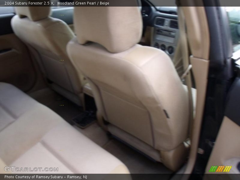 Woodland Green Pearl / Beige 2004 Subaru Forester 2.5 X