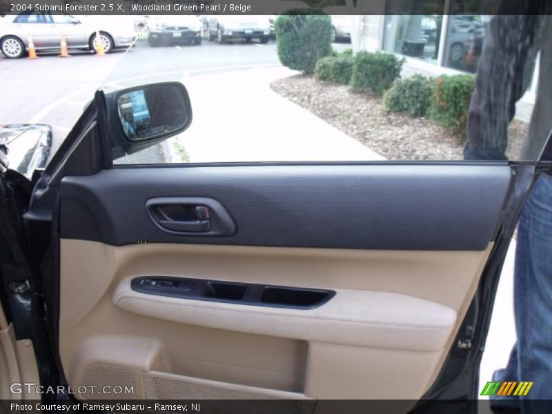 Woodland Green Pearl / Beige 2004 Subaru Forester 2.5 X