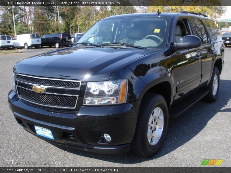Black / Light Titanium/Dark Titanium 2010 Chevrolet Tahoe LT 4x4