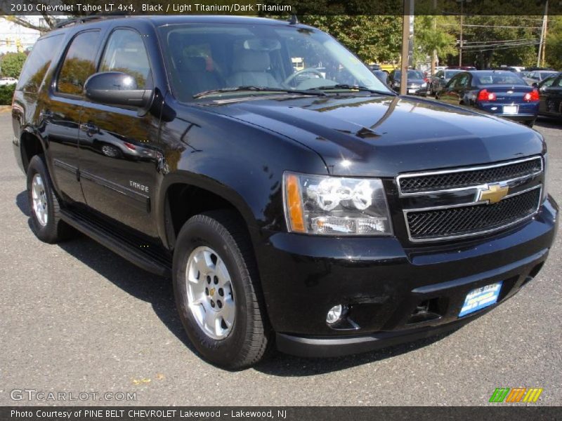 Black / Light Titanium/Dark Titanium 2010 Chevrolet Tahoe LT 4x4