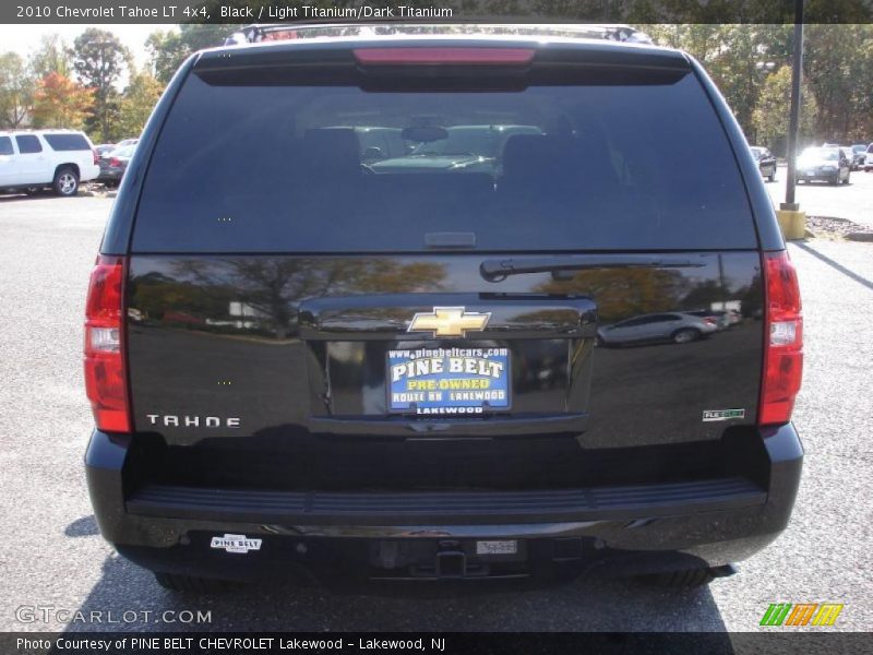 Black / Light Titanium/Dark Titanium 2010 Chevrolet Tahoe LT 4x4