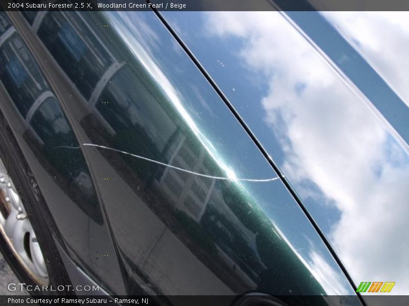 Woodland Green Pearl / Beige 2004 Subaru Forester 2.5 X