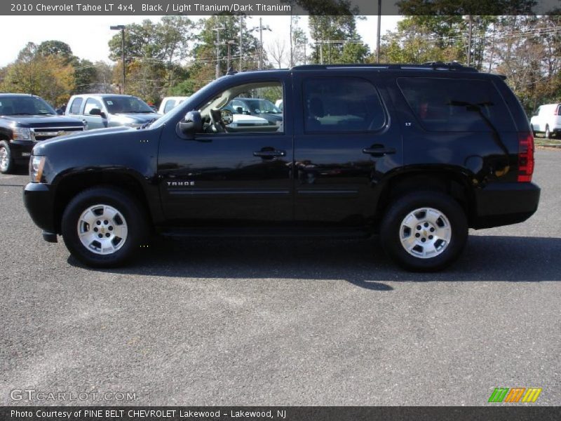 Black / Light Titanium/Dark Titanium 2010 Chevrolet Tahoe LT 4x4