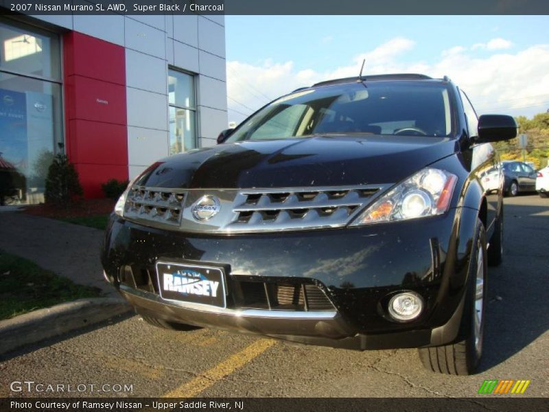 Super Black / Charcoal 2007 Nissan Murano SL AWD