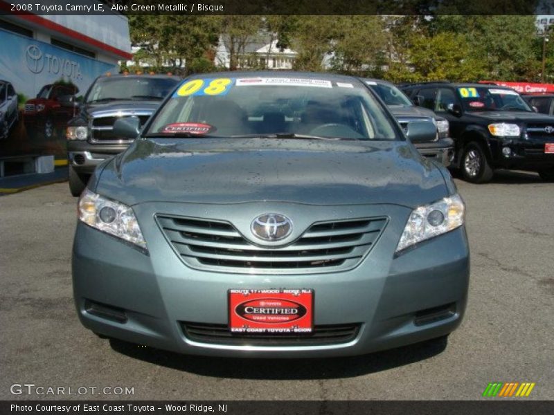 Aloe Green Metallic / Bisque 2008 Toyota Camry LE