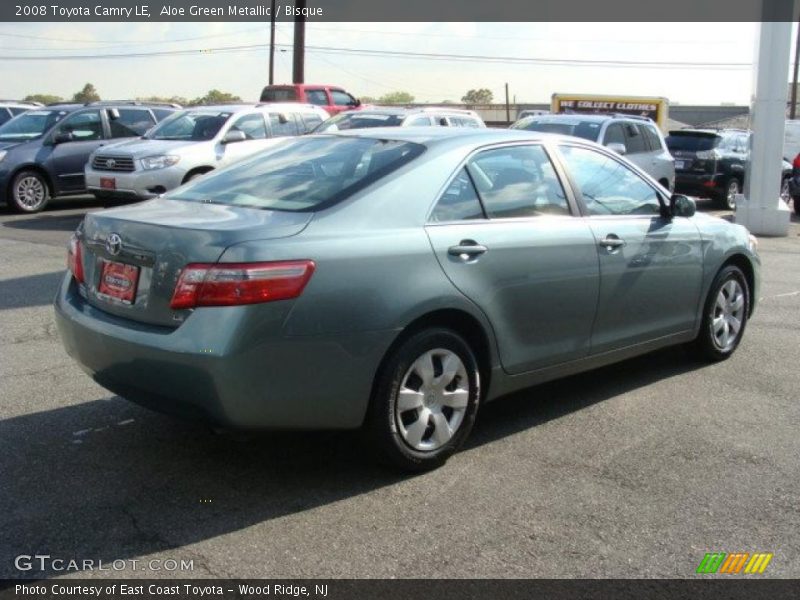 Aloe Green Metallic / Bisque 2008 Toyota Camry LE