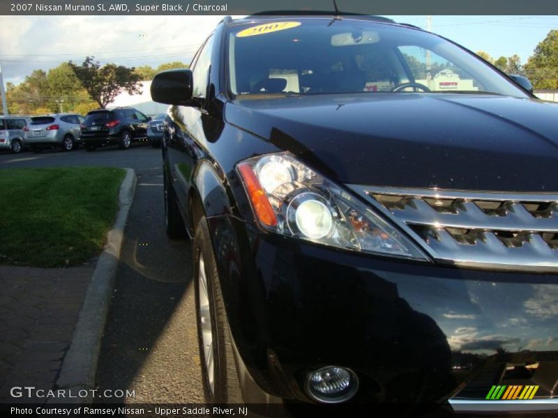 Super Black / Charcoal 2007 Nissan Murano SL AWD