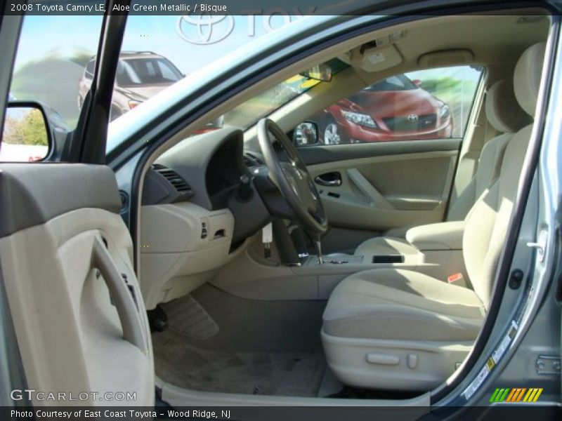 Aloe Green Metallic / Bisque 2008 Toyota Camry LE